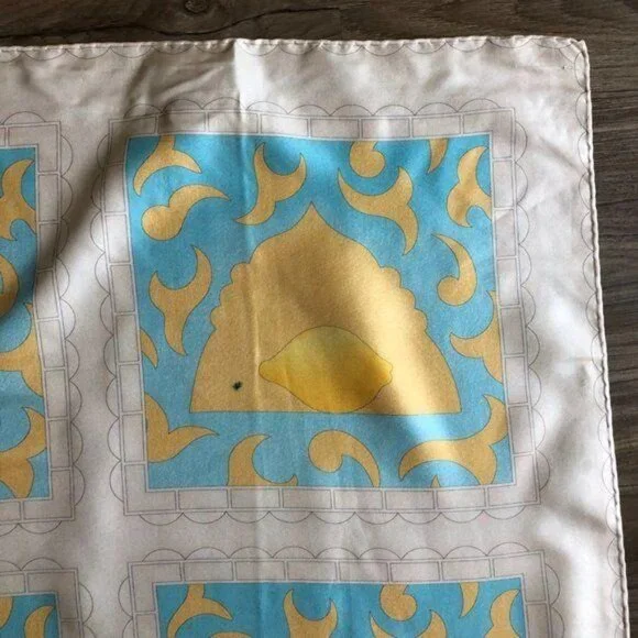 Bvlgari Fruit Silk Scarf Davide Pizzigoni Gondola - Picture 7 of 7